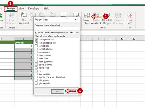 how to protect the formulas in excel