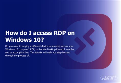 How To Provide Access To Rdp
