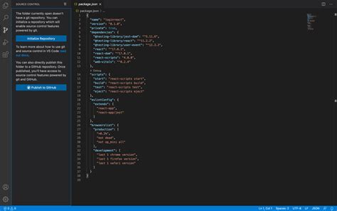 how to publish project to github from visual studio code