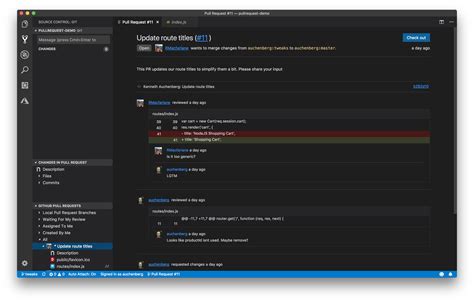 how to pull from github visual studio code