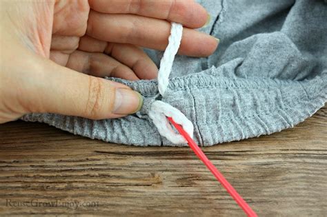 How To Pull String Through Pants