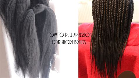 How To Pull Xpression Hair