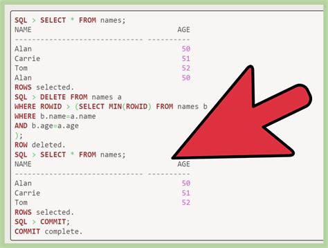 how to purge data in oracle database