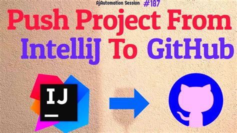 how to push code to github from intellij