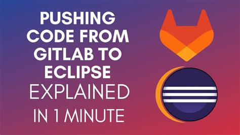 how to push code to gitlab from eclipse
