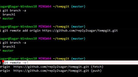 how to push repository to github from terminal