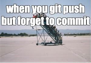 how to push without commit