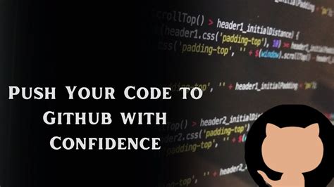 how to push your code in github