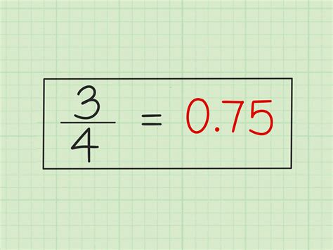 how to put 1/4 into a decimal
