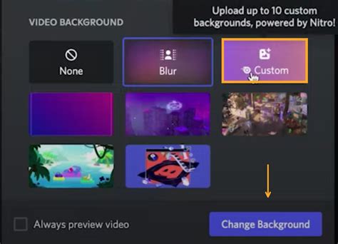 How To Put A Background In Discord Video