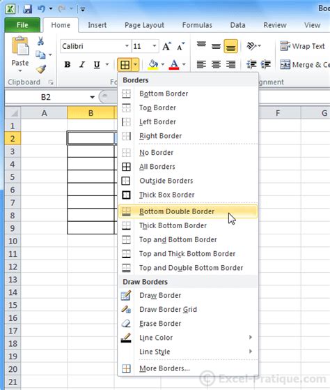 How To Put A Border Around A Table In Excel