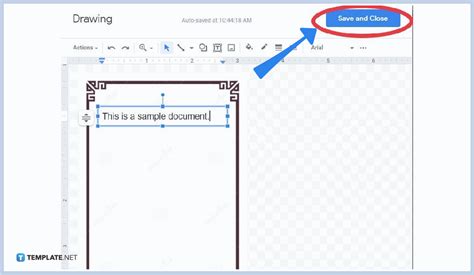 how to put a border around an image in docs