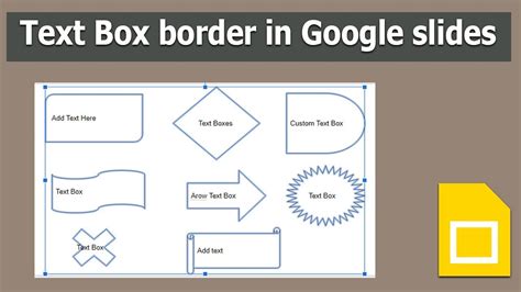 how to put a border on a text box in google slides