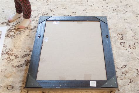 How To Put A Canvas In An Open Back Frame