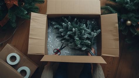 How To Put A Christmas Tree Back In A Box