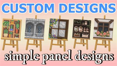 How To Put A Custom Design On A Simple Panel