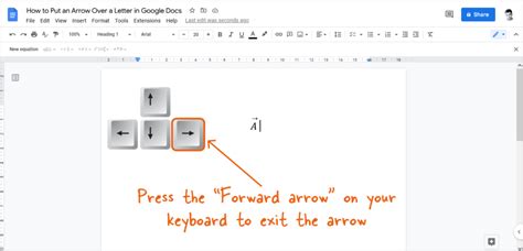 how to put a dot over a letter in google docs