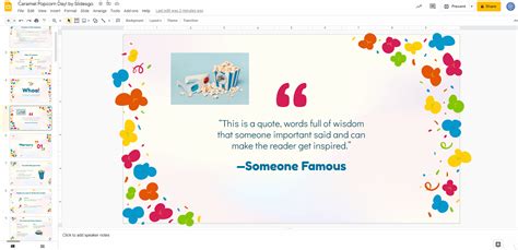 how to put a frame on google slides