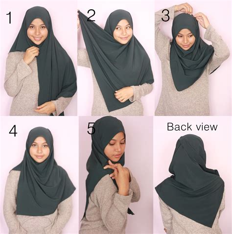 how to put a hijab on