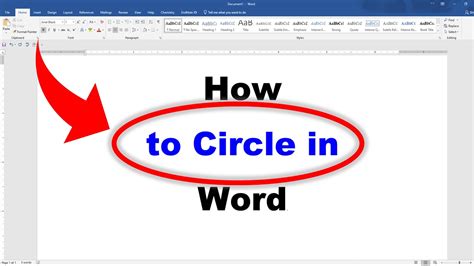 How To Put A Photo In A Circle On Word