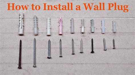 How To Put A Plug In The Wall