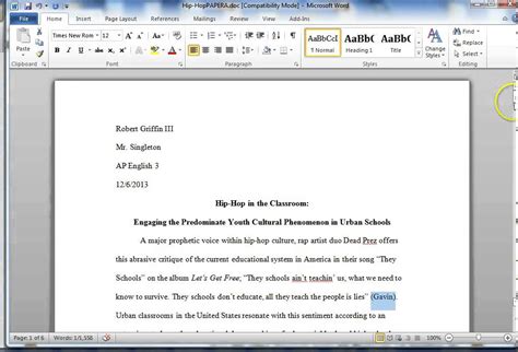 how to put a quote in mla