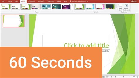 how to put a template in powerpoint