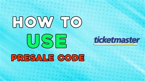 how to put access code in ticketmaster