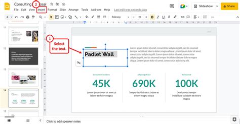 how to put an embed code in google slides