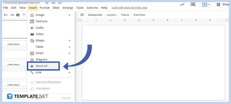 how to put an outline on text in google slides
