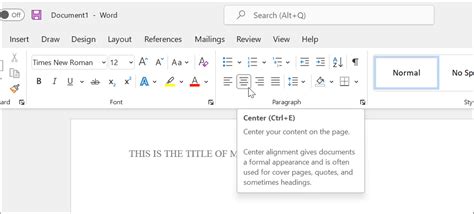 how to put apa format in word document