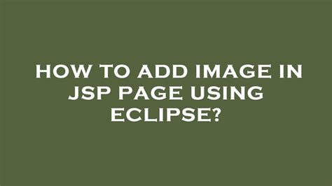 How To Put Background Image In Jsp Page