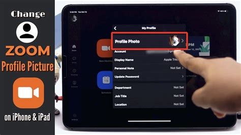 How To Put Background In Zoom Using Ipad