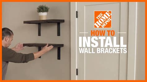How To Put Bracket In Wall