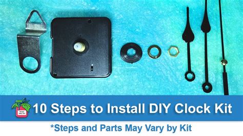 How To Put Clock Kit Together