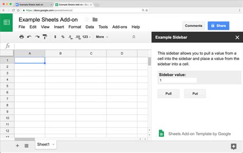how to put code in google sheets