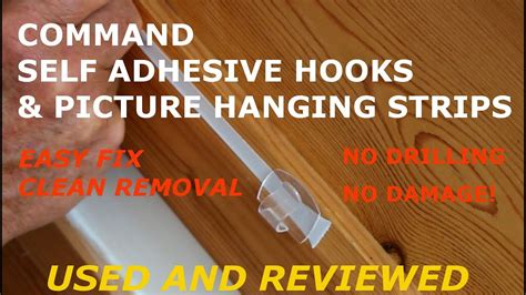 How To Install A Command HookHang Stuff On The Wall
