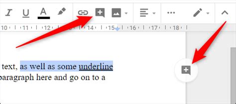 how to put comments back on google docs
