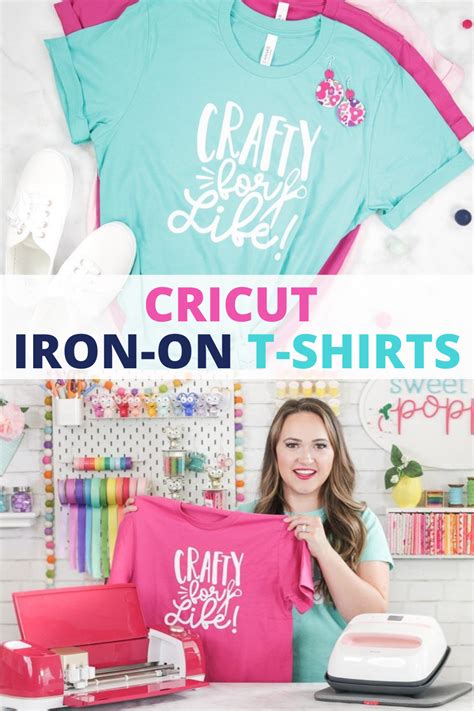 how to put cricut iron on shirt