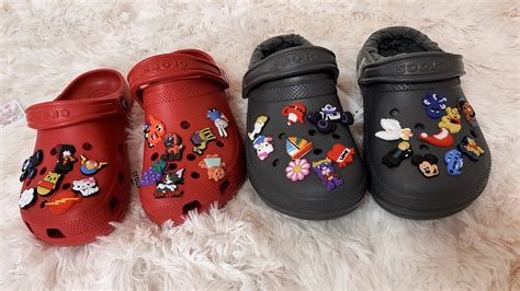 how to put crocs charms on shoes