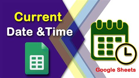 how to put current time in google sheets