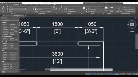 How To Put Dimensions In Feet In Autocad