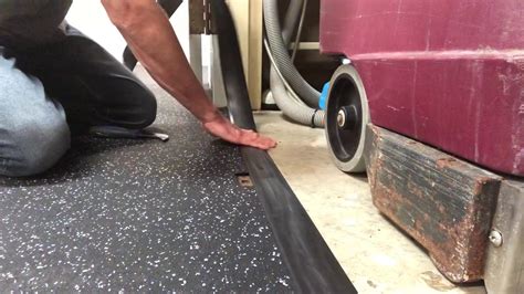how to put down gym flooring