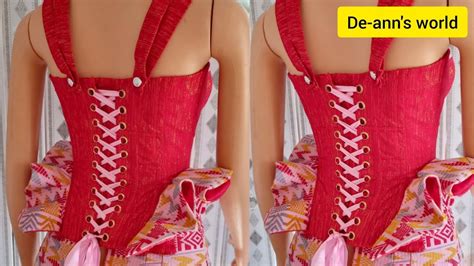 How To Put Eyelets In Corset