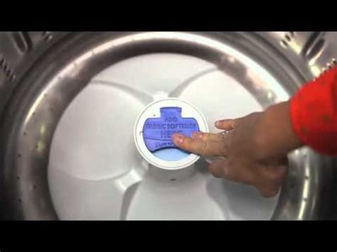how to put fabric softener in agitator