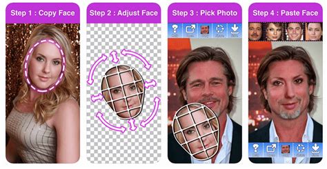 how to put face on another picture iphone