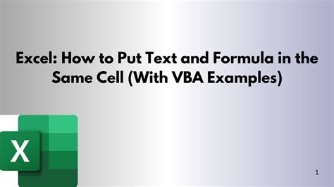 how to put formula in excel using vba