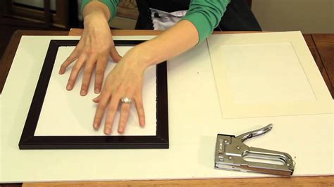 How To Put Glass In A Frame