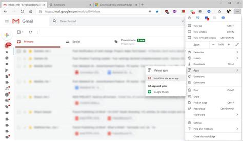 how to put gmail on desktop screen