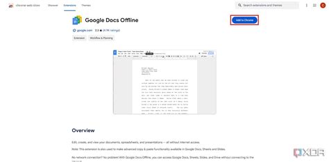 how to put google docs offline